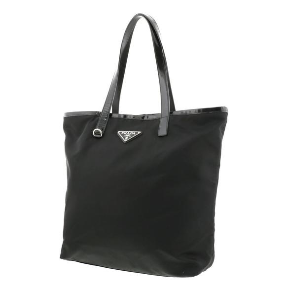 Prada Bag Black Nylon Tote - Picture 1 of 8